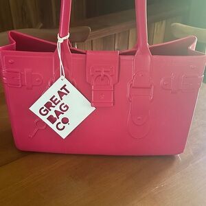 Vibrant Pink Tote